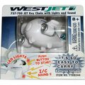 Daron Worldwide Trading Westjet Keychain with Light and Sound TT88244